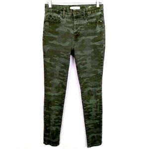 Social Standard by Sanctuary, high rise skinny, Sz 8/29, camo, camouflage jean